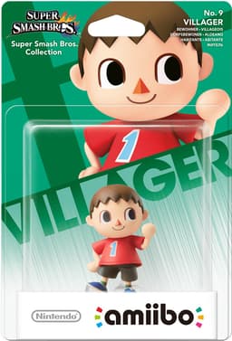 Nintendo Amiibo Super Smash Bros. actionfigur (Landsbybeboer nr. 9)