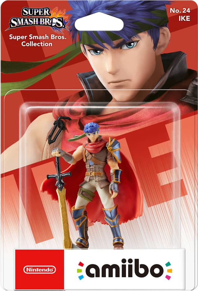 Amiibo Super Smash Bros. actionfigur (Ike nr. 24)