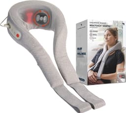 Sharper Image Realtouch Shiatsu nakke massageapparat 1245019591 (grå)