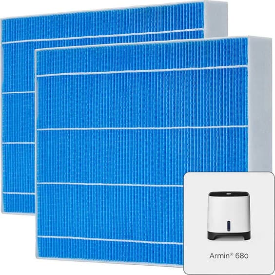Meaco Armin 680ml filter x 2