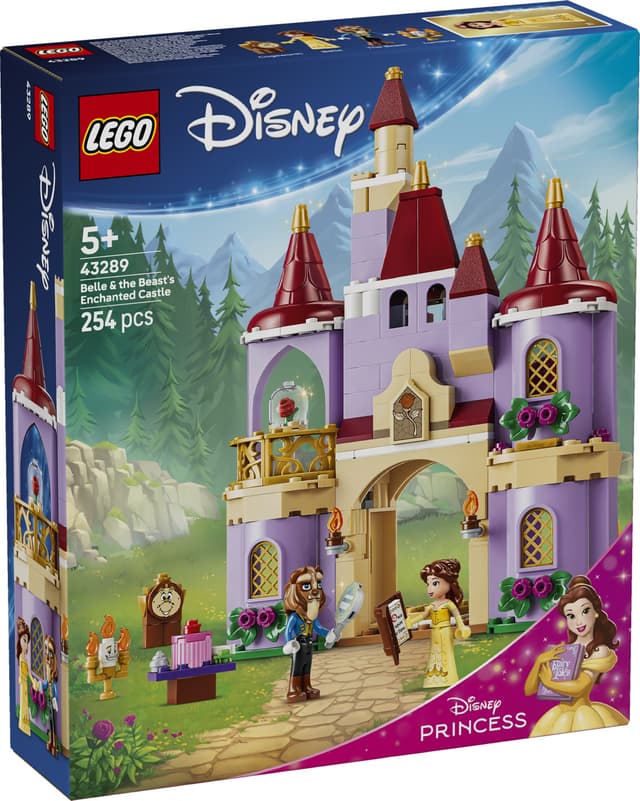 LEGO Disney Princess Belles och Odjurets förtrollade slott 43289