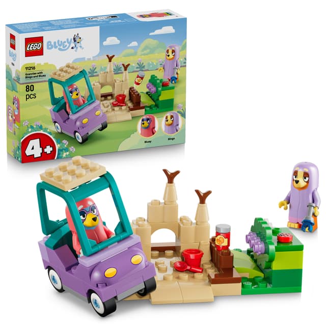 LEGO Bluey Gamle damer med Bingo og Bluey 11216