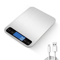 Ladattava digitaalinen keittiövaaka 5kg/0.1g tarkka ruokavaaka