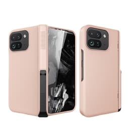 Google Pixel 9 Pro Fold-etui, beskyttende telefoncover Guld