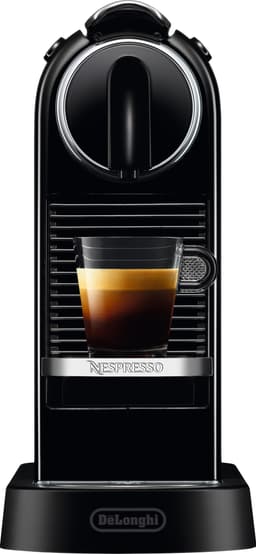 Nespresso CitiZ kapselmaskin by Delonghi EN167.B Value Pack (svart)