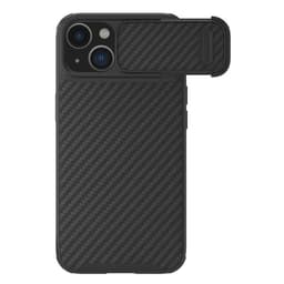 Nillkin iPhone 14 Cover Syntetisk Fiber S - Sort