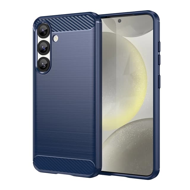 Telefontaske til Galaxy S25 Edge Carbon Flexible - Blå