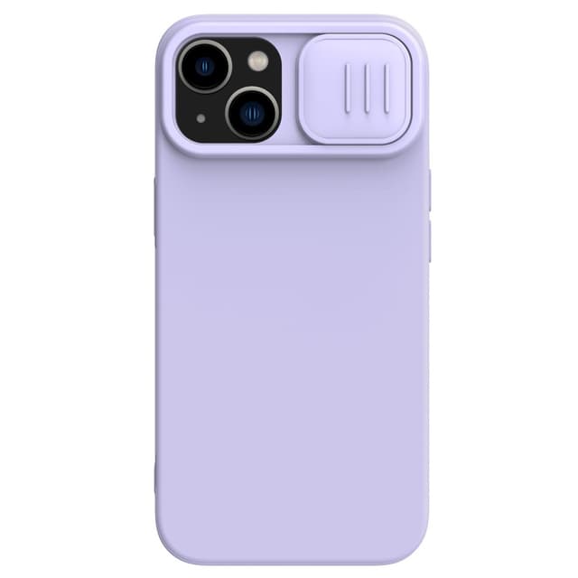 Nillkin iPhone 14 Plus Etui CamShield Silky Silicone - Lilla