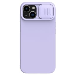 Nillkin iPhone 14 Plus Etui CamShield Silky Silicone - Lilla