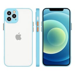 Milky Silicone Fleksibelt Gennemsigtigt Cover til Galaxy S21 Plus 5G - Blå