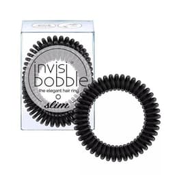 Invisibobble Slim True Black 3-pakning
