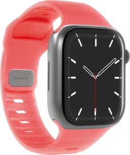Puro Glow -kellonauha Apple Watch Series 3/4:lle (oranssi)