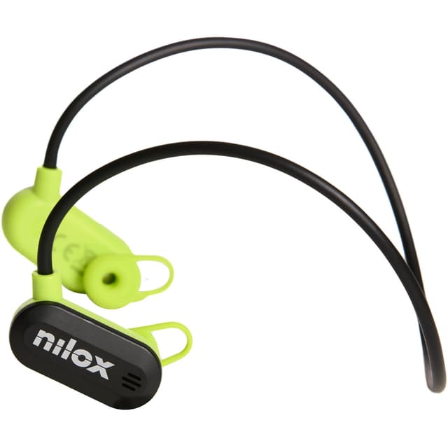 Nilox Hörlurar Sport Air Conduction ENC Airtunes Svart/Lime