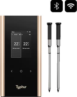 Typhur Sync Gold Dual matlagstermometer WT05 (svart/guld)