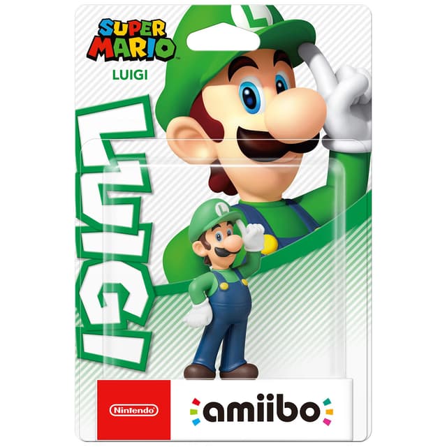 Amiibo Super Smash Bros. actionfigur (Luigi)