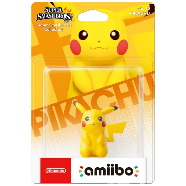 Amiibo Super Smash Bros. actionfigur (Pikachu)