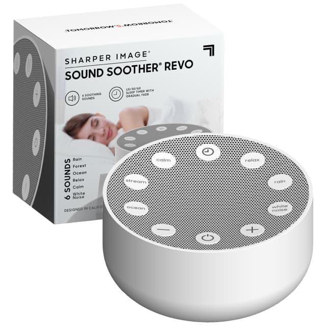 Sharper Image Sleep Therapy vitt brus maskin 1225004571 (vit)