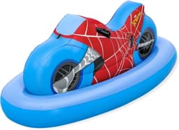Bestway Spiderman Rider -kelluva moottoripyörä, 170 x 84 cm