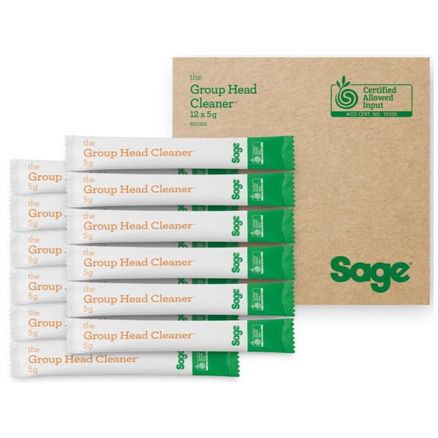 Sage kaffemaskine bryggehoved rengøringsmiddel poser 100002013 (Hvid)
