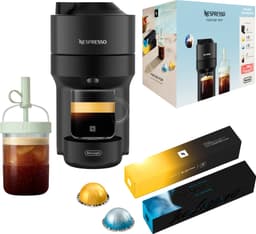 Nespresso Vertuo Pop Iced värdepaket från DeLonghi ENV90.B (svart)