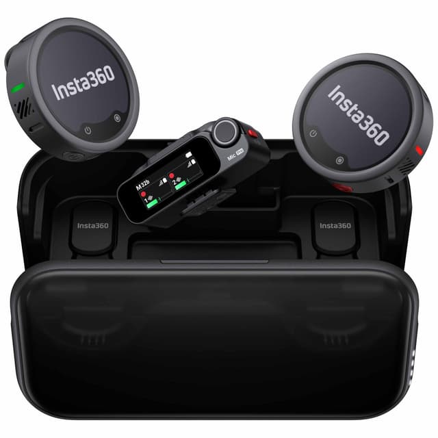 Insta360 Mic Pro (2 TX + 1 RX) trådlös mikrofon