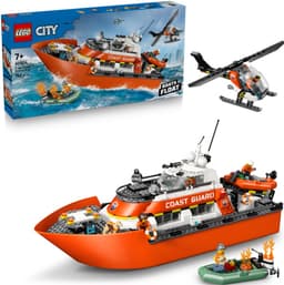 LEGO City Kystvaktens helikopter og redningsbåt 60504