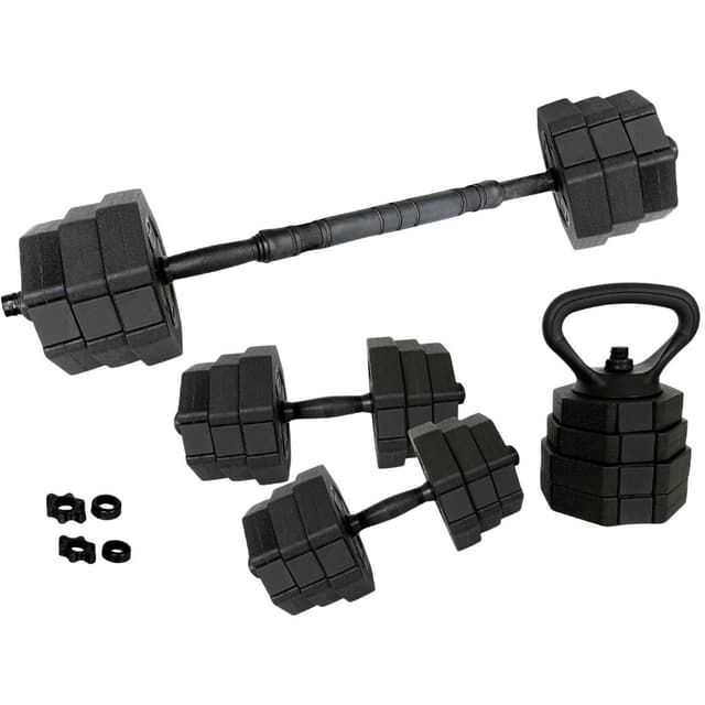ASG 20kg Hexagon viktsats (svart