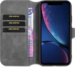 DG-Ming Lommebokdeksel 3-kort til iPhone 12 mini - Grey