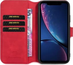 DG-Ming Lommebokdeksel 3-kort til iPhone 12 mini - Red