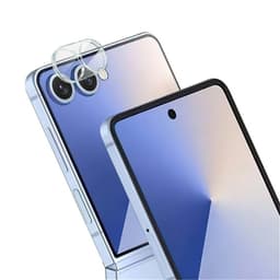 SKALO Samsung Z Flip7 WANLONFENG Kamerasuoja - Läpinäkyvä