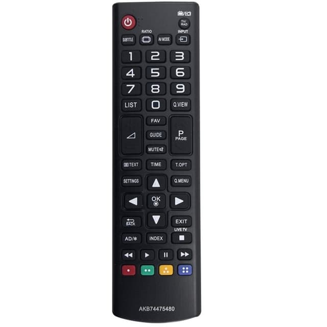 TV fjärrkontroll Ersättning för AKB74475480 För LG TV