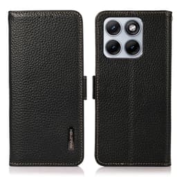 KHAZNEH Til Motorola Edge 70 Fusion+ 5G / Edge 70 Fusion 5G Lommebokdeksel Ekte Skinn