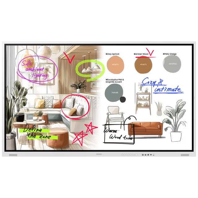 Samsung Flip Pro WM75F-X 75" digital flipboard