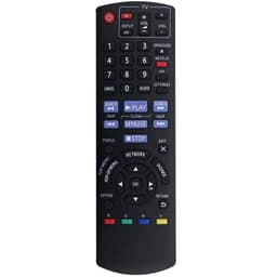 Fjernkontrollerstatning for N2QAYB000734 for Panasonic Blu-ray DVD-spiller