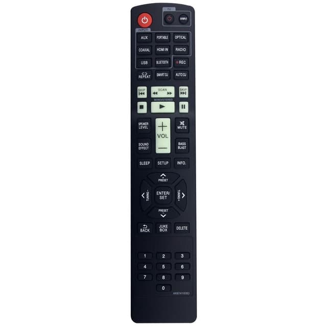 Fjärrkontroll Ersättning för AKB74115301 För LG Blu-Ray DVD Spelare