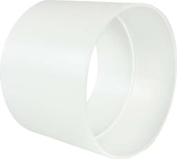 Skjøtemuffe rett Separett 75 mm