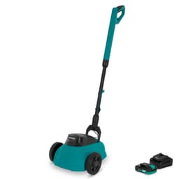 VONROC Mini Plæneklipper 20V – 22 cm | 3 Højdeindstillinger | Med malkuleringsfunktion | Inkl. 2.0Ah Akku og oplader | Inkl. renseværktøj