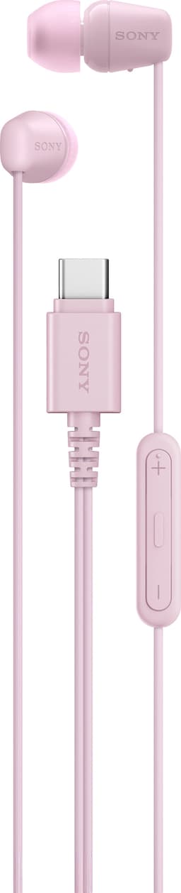 Sony IER-EX15C USB-C kablede in-ear hodetelefoner (rosa)