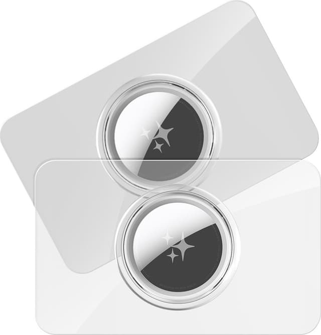 DUX DUCIS 2-PAK Kort med holder til AirTag - Sort