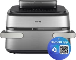 Philips 5000 Series air fryer NA565/02 (musta/hopea)
