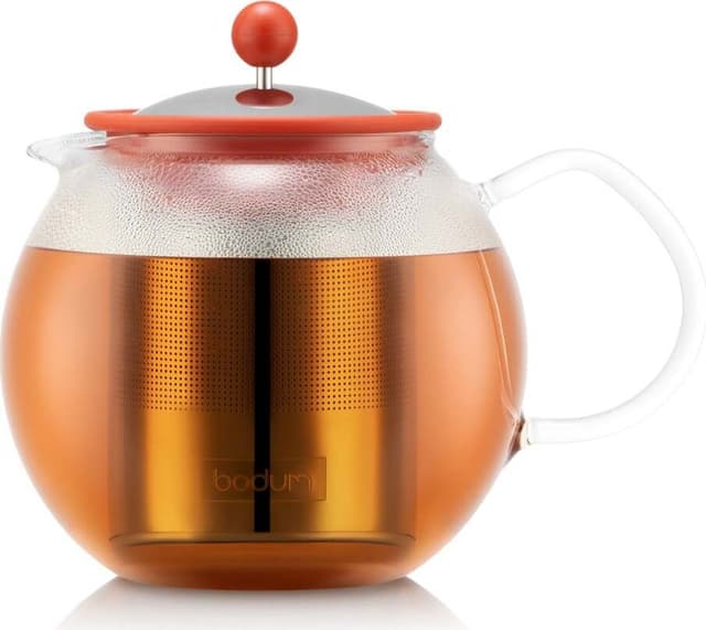 Bodum Tekande med glashåndtag og stålfilter ASSAM 1.0 L