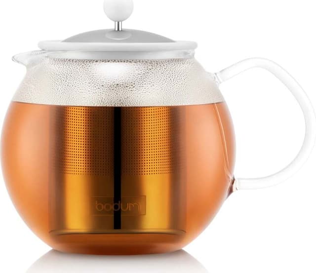 Bodum Tekande med glashåndtag og stålfilter ASSAM 1.0 L