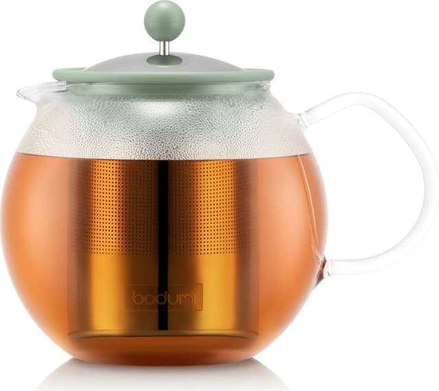 Bodum Tekande med glashåndtag og stålfilter ASSAM 1.0 L
