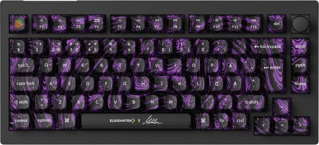 Keychron V1 MAX Matinbum Ltd Ed K POM Red trådløst tastatur