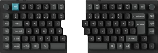 Keychron Q11 Ultra 8K Split K POM Red trådløst