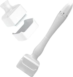 140A Justerbar 140-nåls Derma Stamp Roller – Vit ABS Microneneedling f