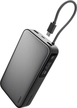AUKEY PB-Y48 20000mAh 130W Powerbank 1A1C1C Kabel Stormgrå