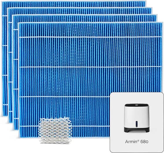 Meaco Armin 680ml filter x 4