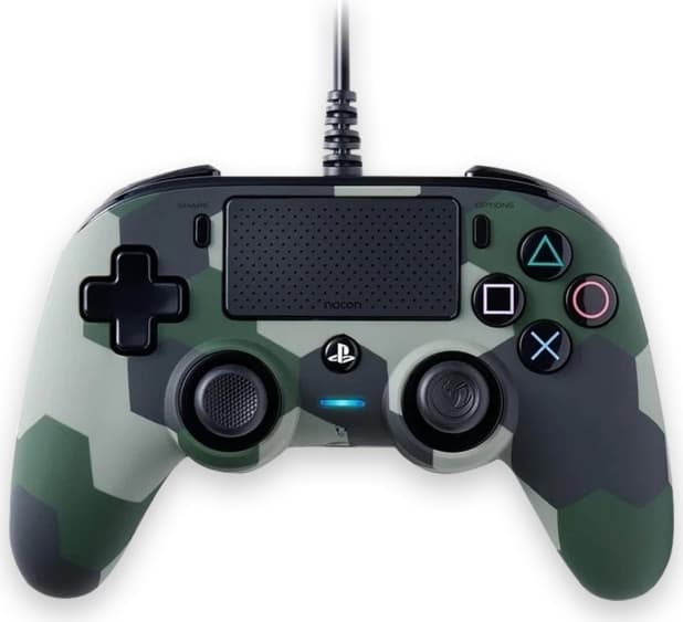 NACON Kompakt controller (grøn camouflage)