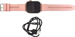 Smartklokke med EKG, puls, blodtrykk, søvn, skritteller Rosa